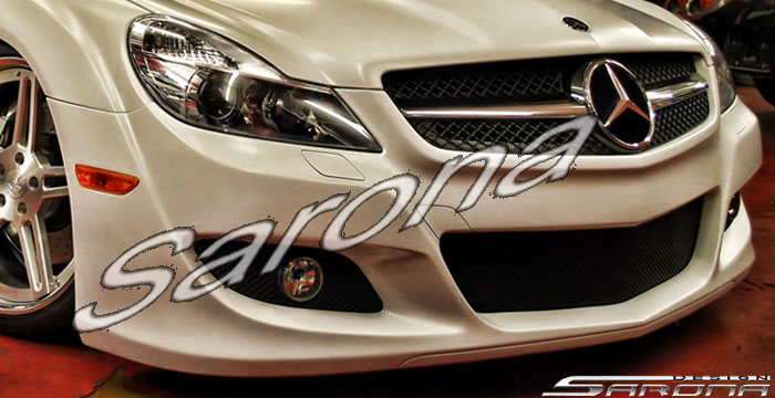 Custom Mercedes SL  Convertible Front Bumper (2009 - 2012) - $790.00 (Part #MB-056-FB)